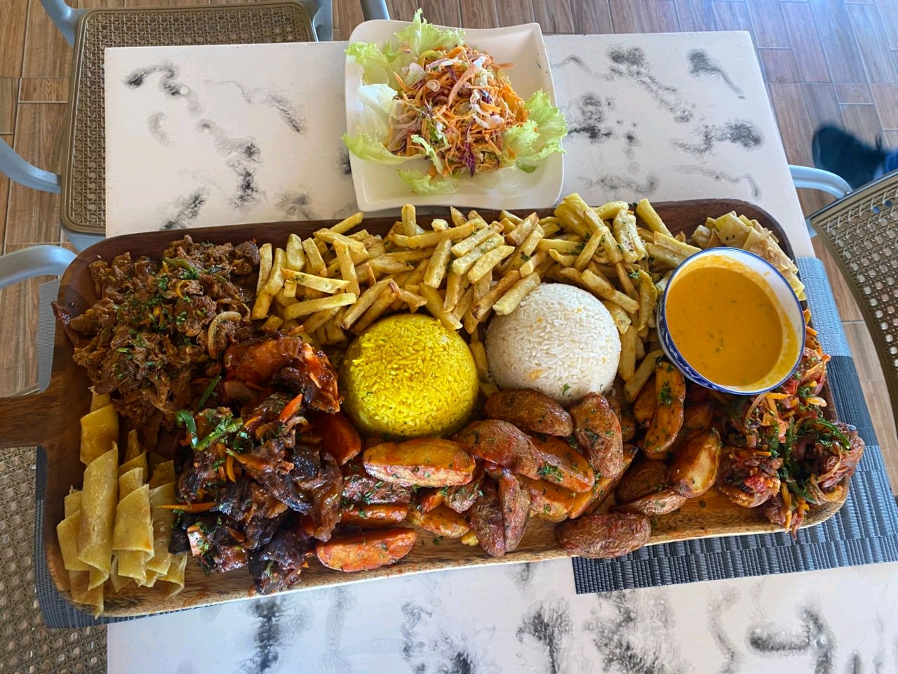 Joy Family platter