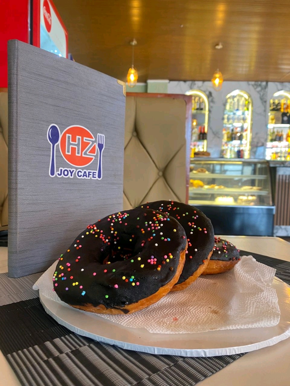Creamy doughnuts